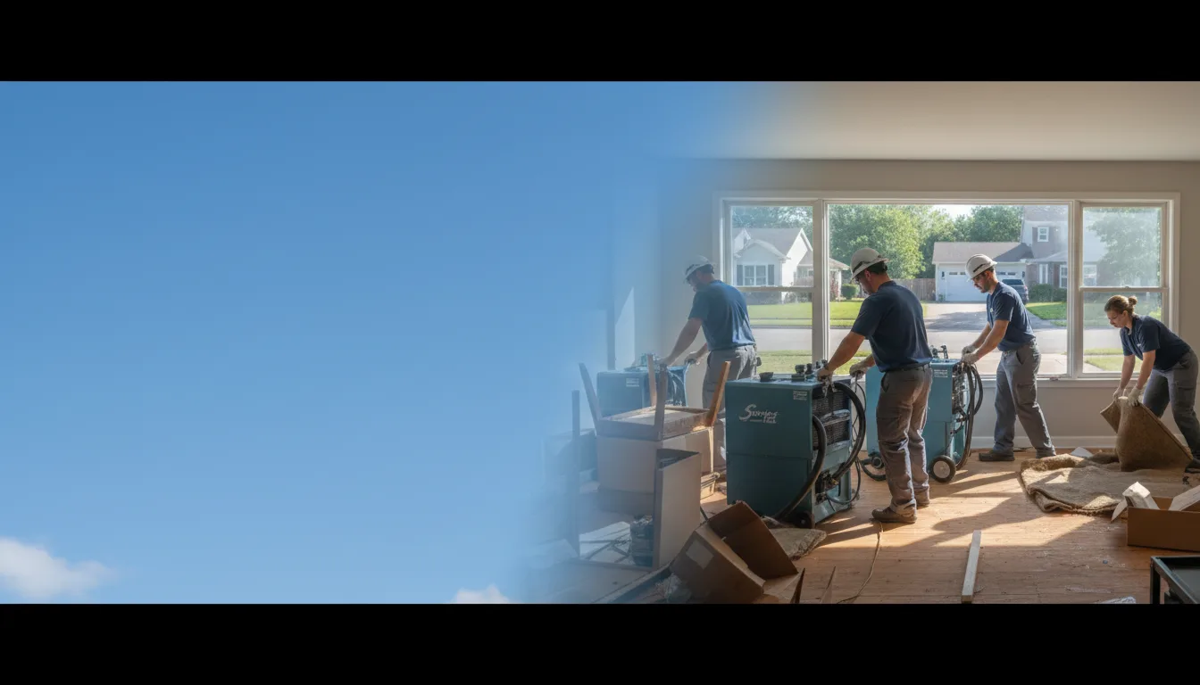 Flood Restoration in Peckville, PA near me
